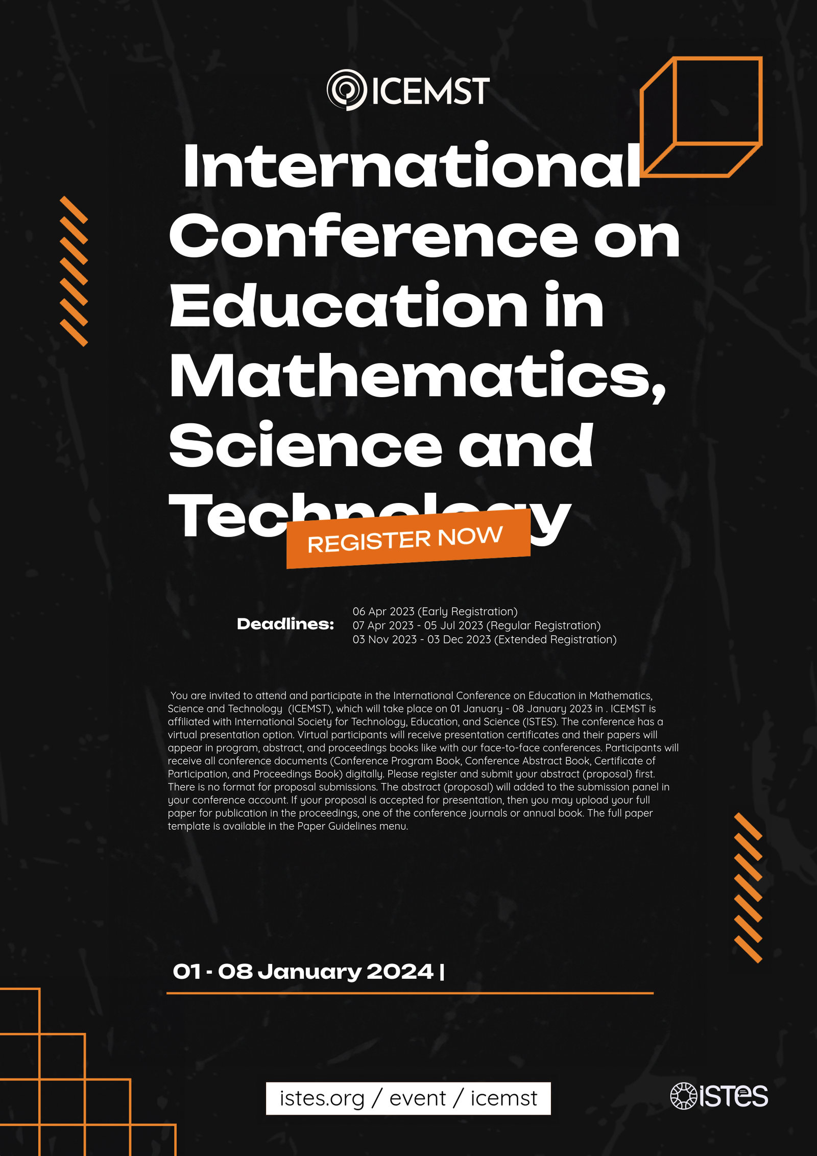 ICEMST - 2023 Poster