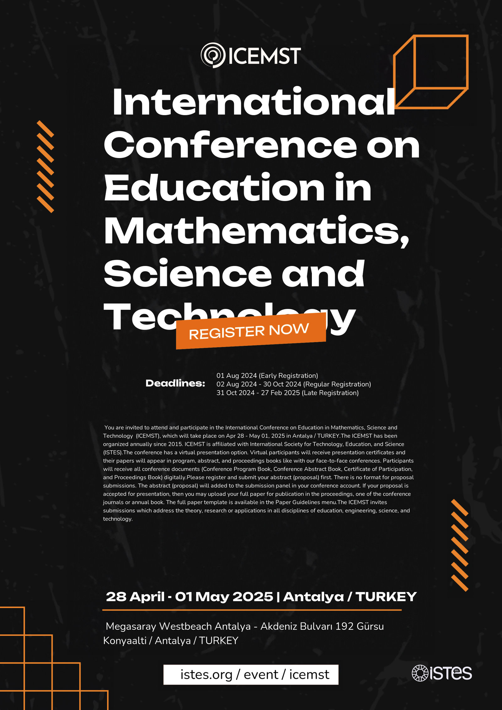 ICEMST - 2025 Poster