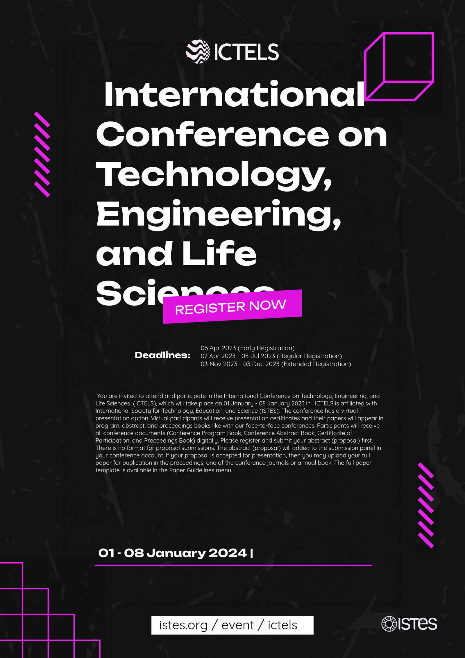 ICTELS - 2023 Poster