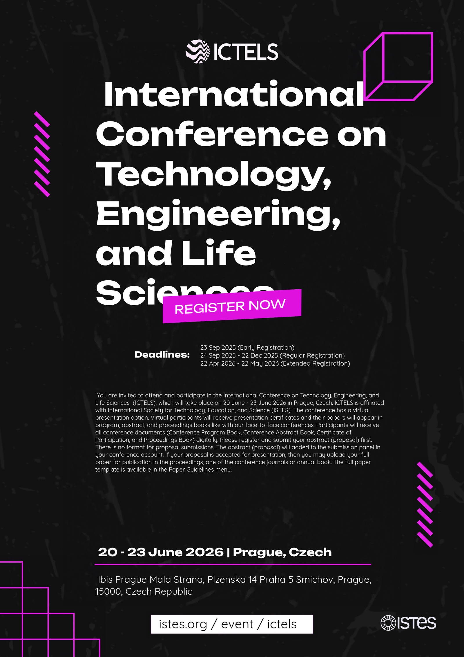 ICTELS - 2026 Poster